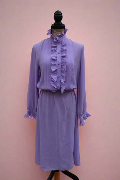 the violet dress